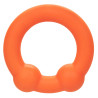 alpha ring by Calextotics Cockring Alpha Dual Ball 37mm Orange
